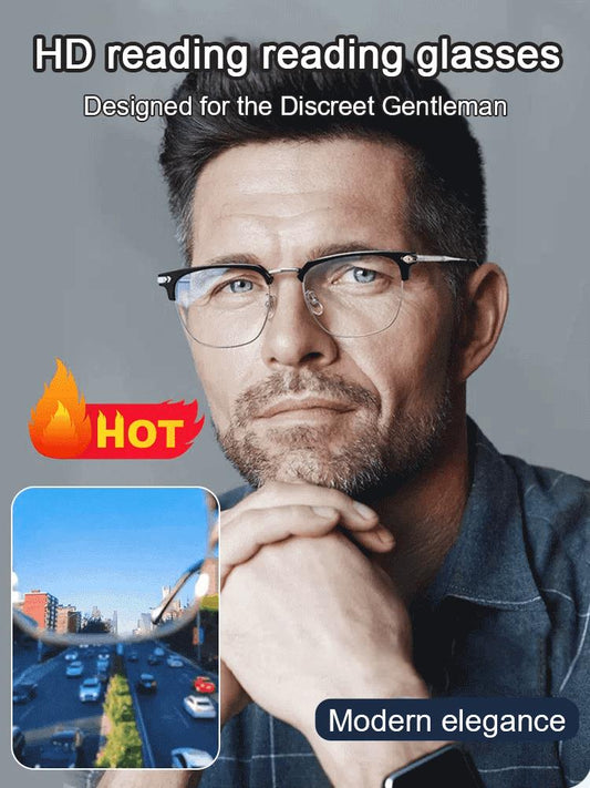 👓Ultra-könnyű, öregedésgátló szemüveg kék fény szűrővel