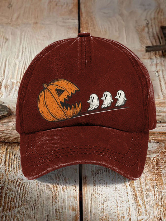 Halloween unisex tök szellem nyomtatás kalap