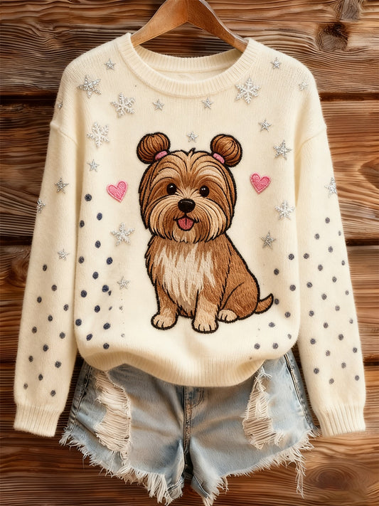 Női vintage állat művészet nyomtatás alkalmi retro kapucnis